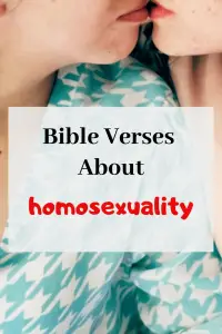 10 Bible Verse About Gay (Homosexuality): What Does The Scriptures Say?