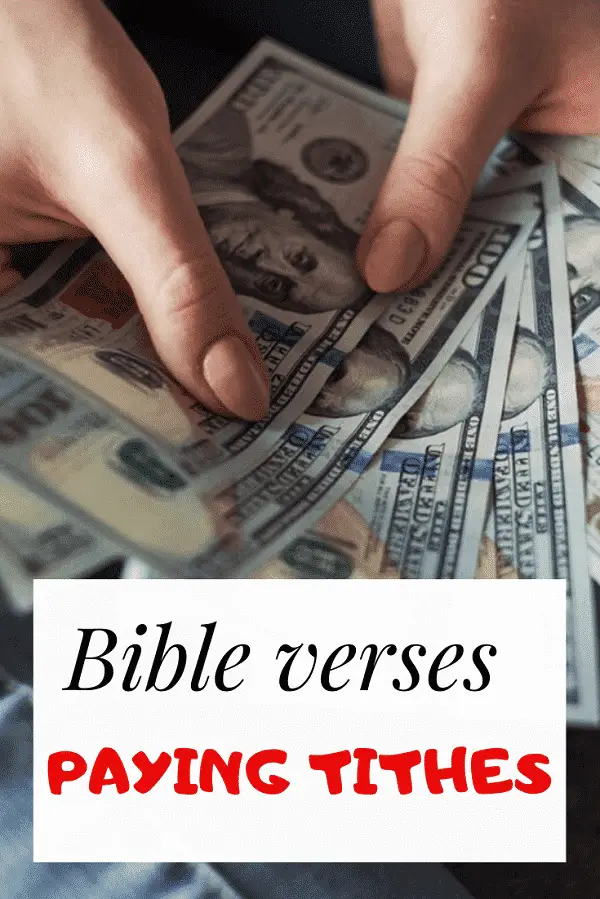 bible verses about paying tithes