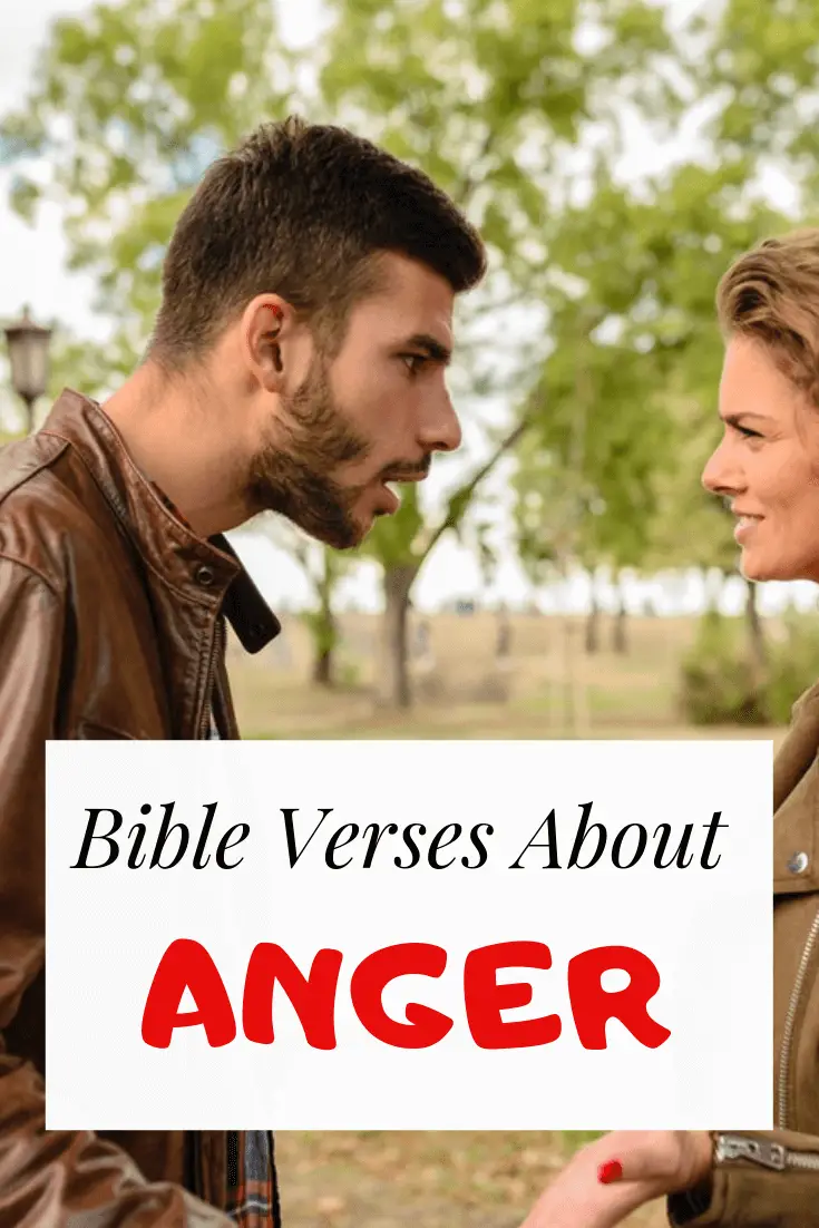 Bible verses about Anger