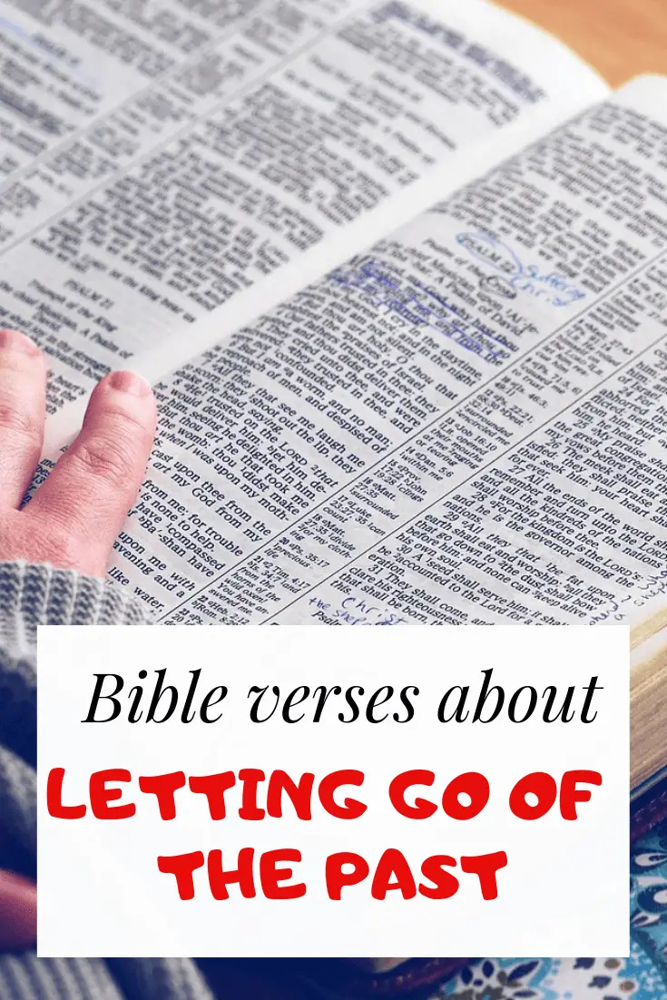 Bible verses about letting go