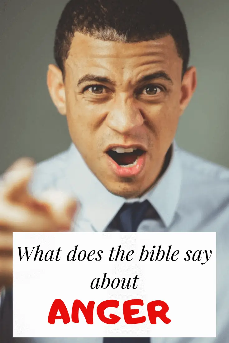 What does the Bible say about anger