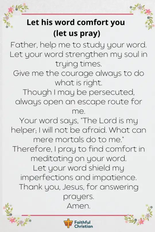 Prayer for patience at work (with Bible verses)