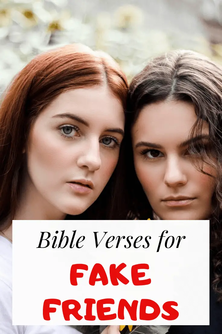 Bible Verses About Fake Friends & Choosing two-faced friends