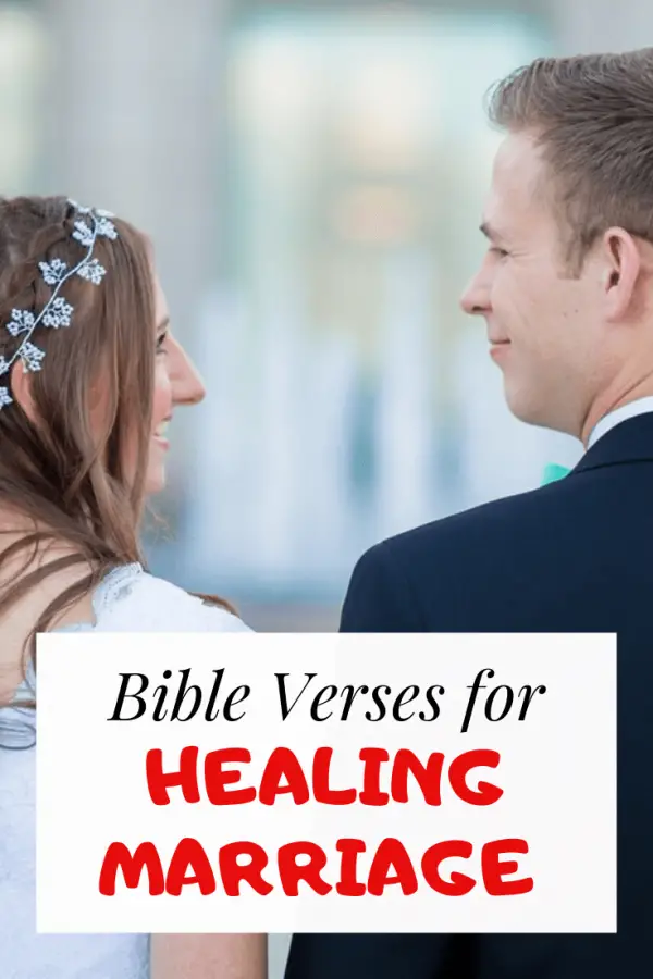 Bible verses for healing marriage