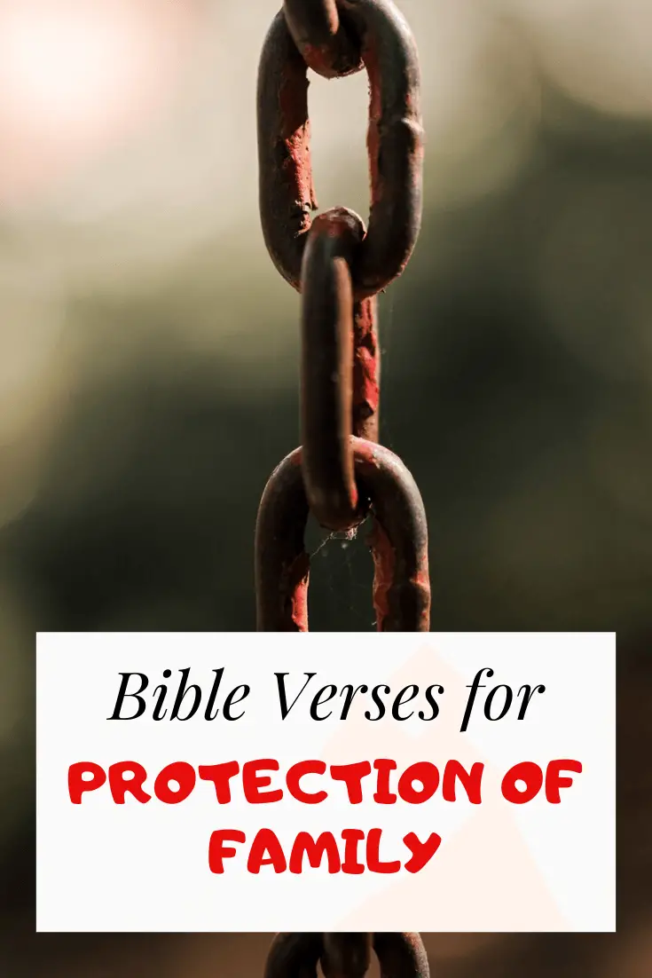 Bible verses for protection of family