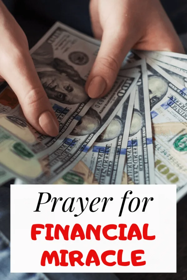 Prayer for Financial Miracle immediate