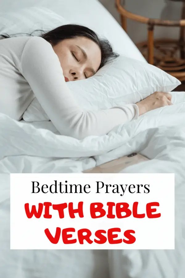 Bedtime Prayers With Bible Verses