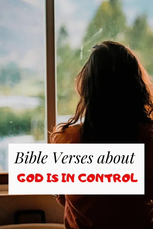 Bible verses about God is in control
