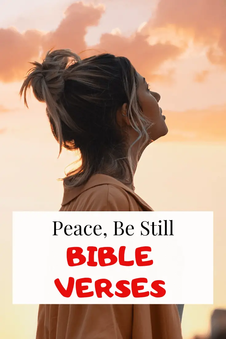 Peace Be Still Bible Verse