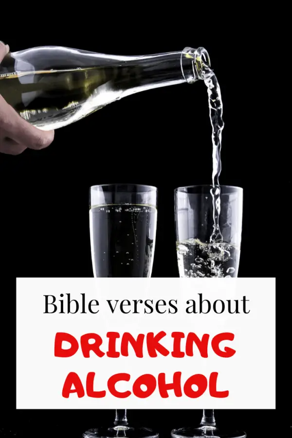 Bible verses about drinking alcohol
