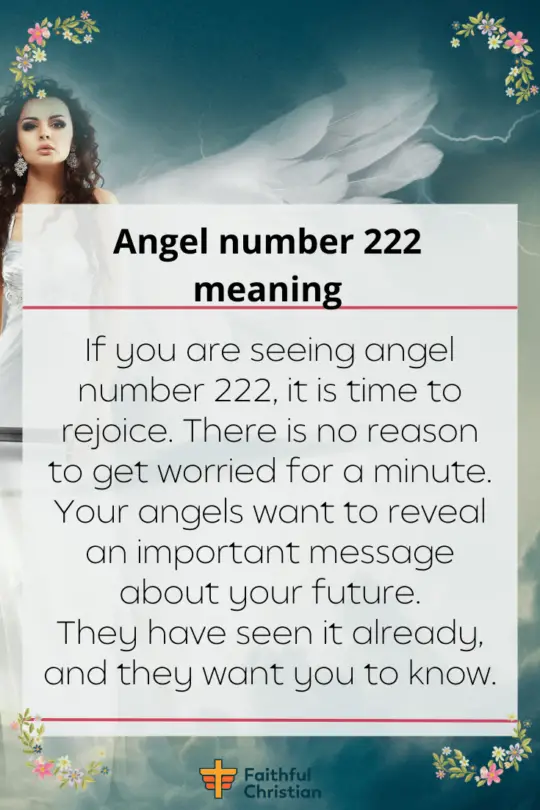 222 Meaning - What does seeing Angel number 222 mean 