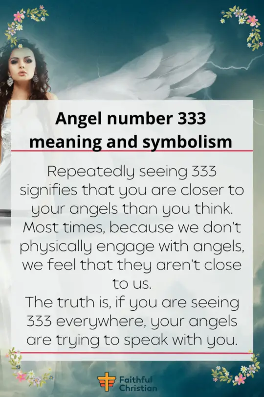 333 Meaning - What does seeing Angel number 333 mean