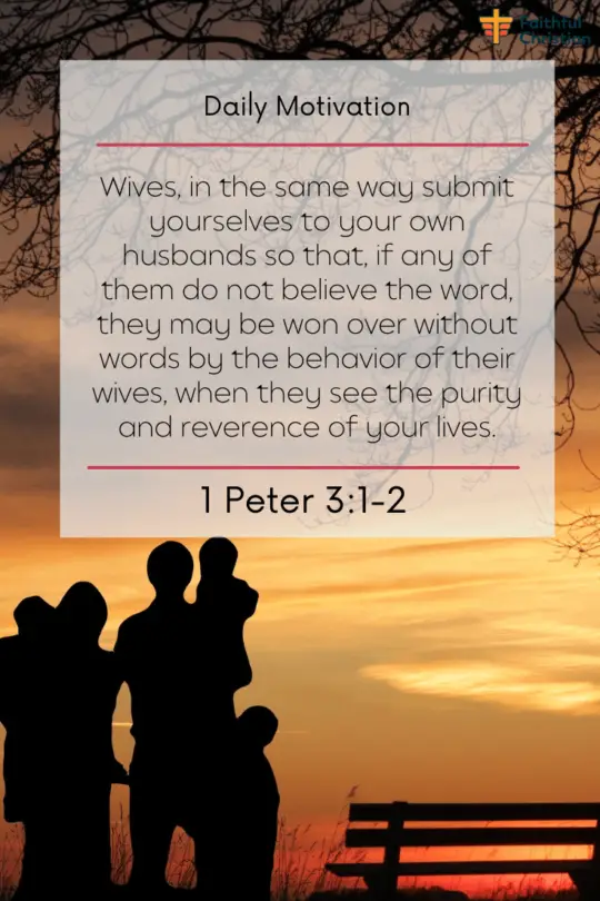 Bible Verses About Wives Roles and Duties in the Scriptures 