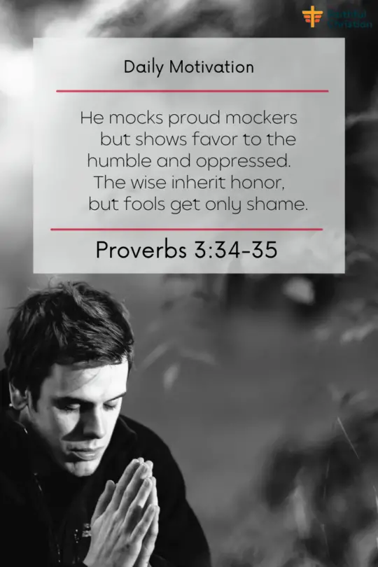 Bible verses about pride and Being Proud (scriptures)