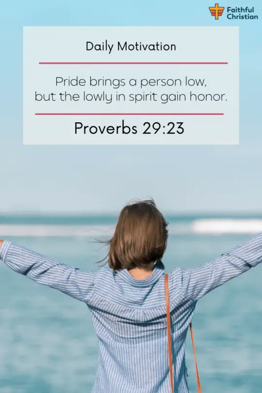 Bible verses about pride and Being Proud (scriptures)