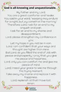 Comforting Prayer for the loss of a child (with Bible verses)
