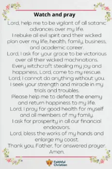 Powerful Midnight Prayer with Bible verses and Prayer points