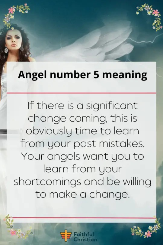 Seeing Angel Number 5 Spiritual meaning and symbolism
