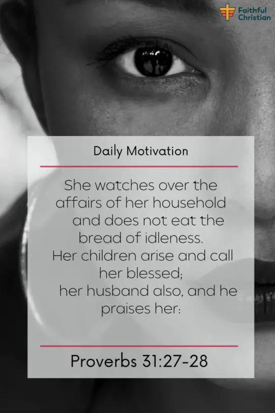 Bible verses about Good woman