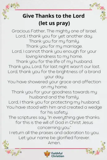 7 Good Morning Prayers for My husband (with Bible Verses)