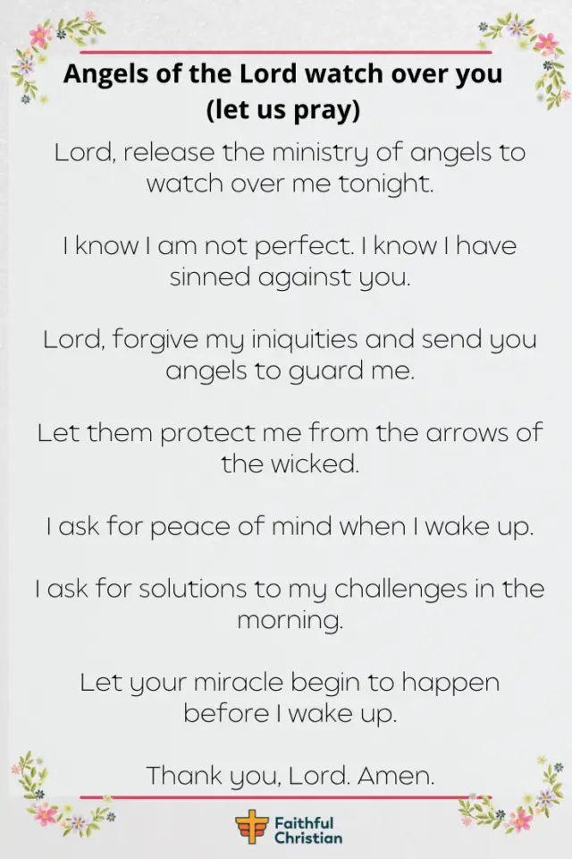 7 Goodnight prayers: Bedtime Prayers With Bible Verses