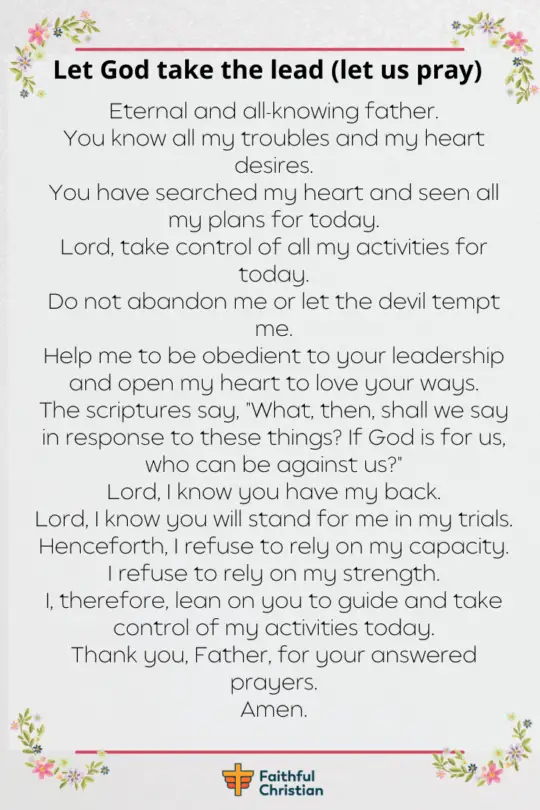 Morning prayers to Start the day (with bible verses)