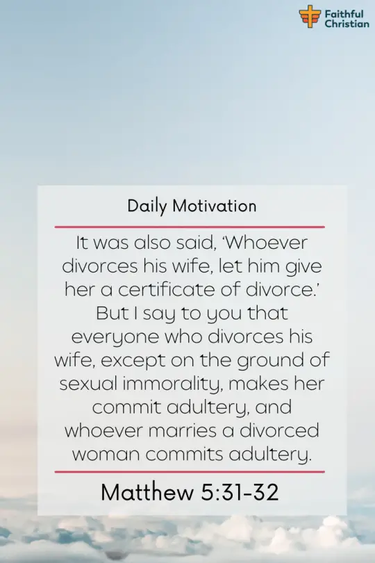 Bible verses about Adultery