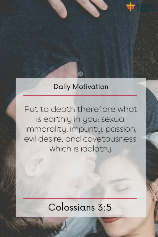 Bible verses about fornication