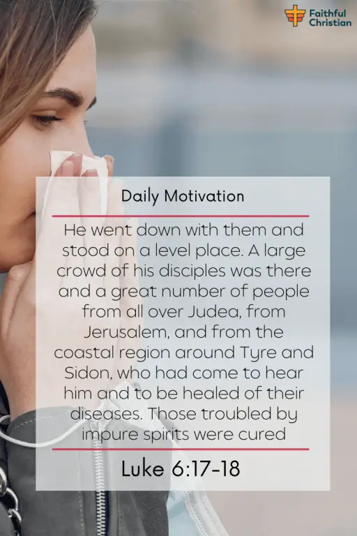 Healing Bible Verses for Sickness: 30+ Scriptures For the Sick