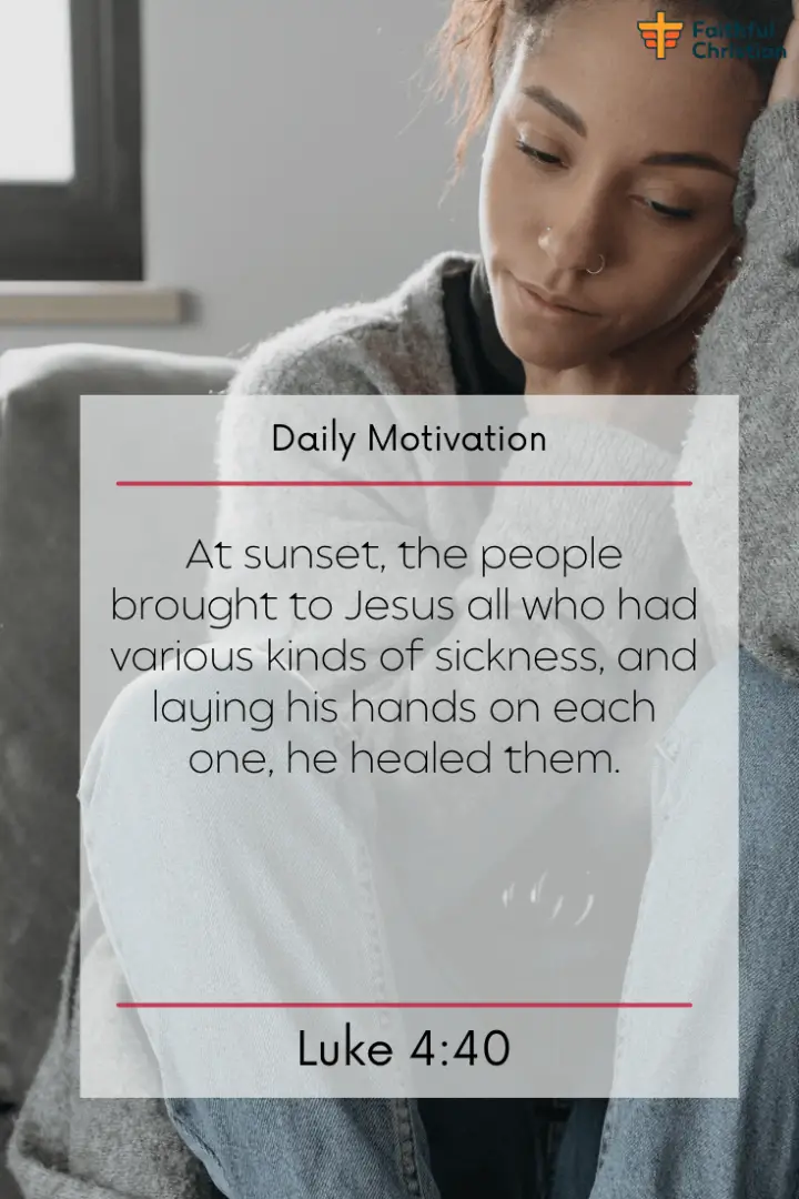 Healing Bible Verses for Sickness: 30+ Scriptures For the Sick