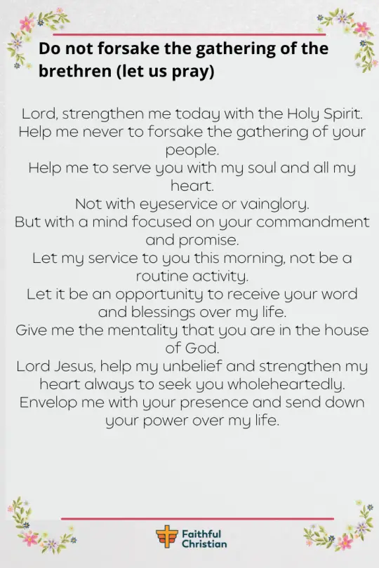 Powerful Sunday Morning Prayer with Bible Verses (10)