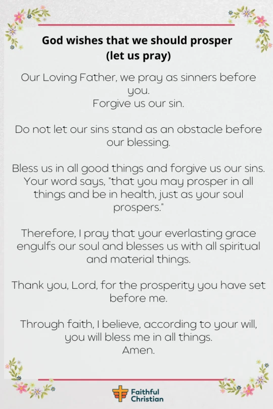 7 Prayers for Financial Miracle and Immediate Breakthrough