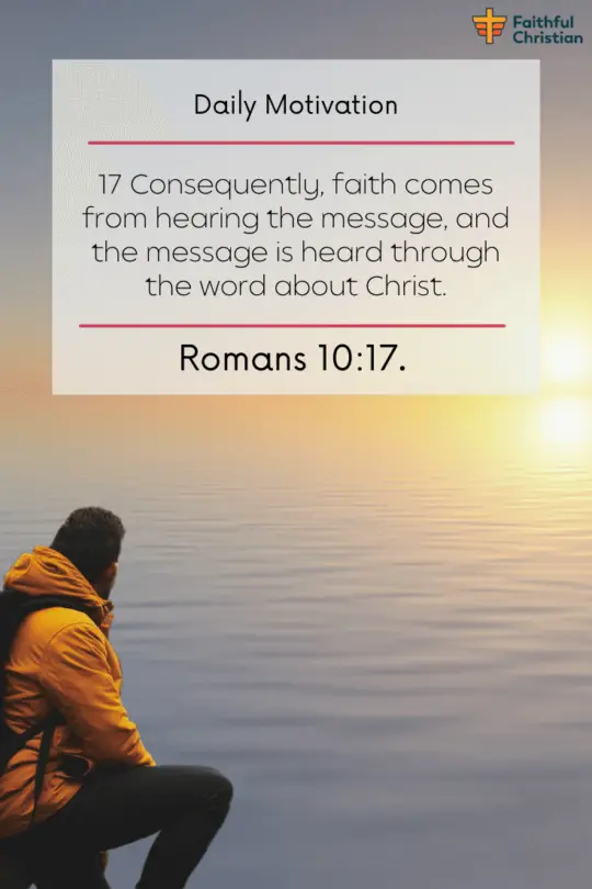 Bible verses about strong faith 