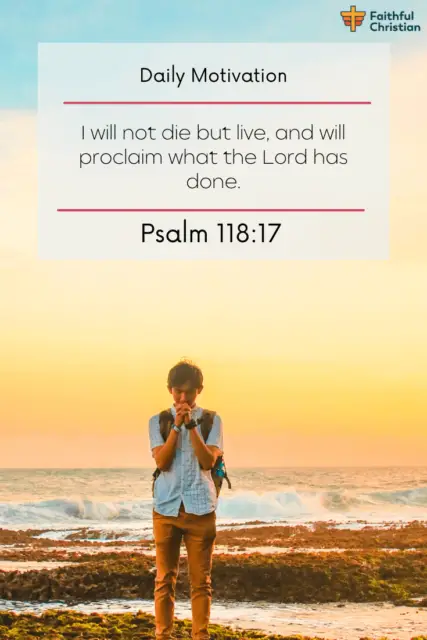 30+ Bible verses about untimely death: [You shall not die young]