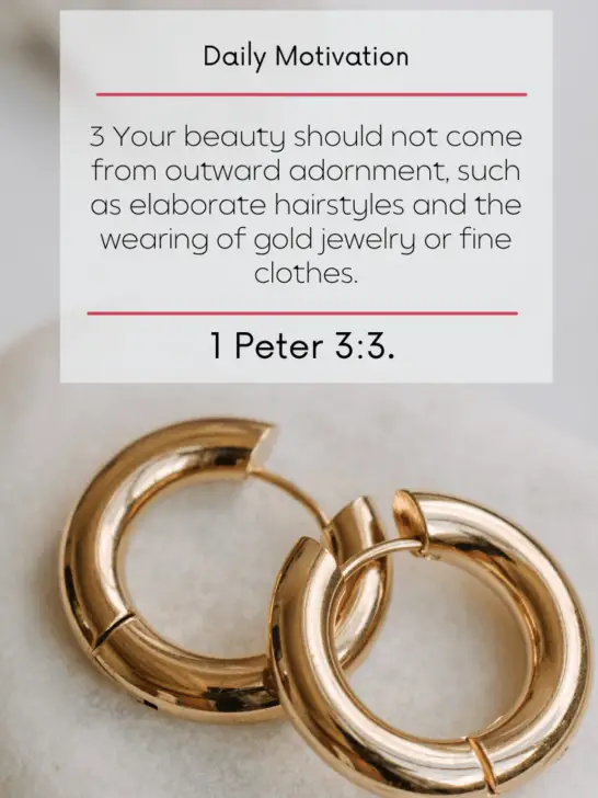 Bible Verses about Man Wearing Earrings [Piercing Ear] [NIV] (18)