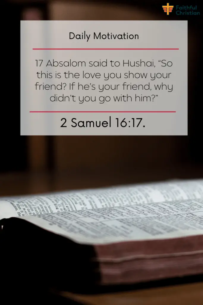 Scriptures For Friends 30+ Bible verses about making new friends