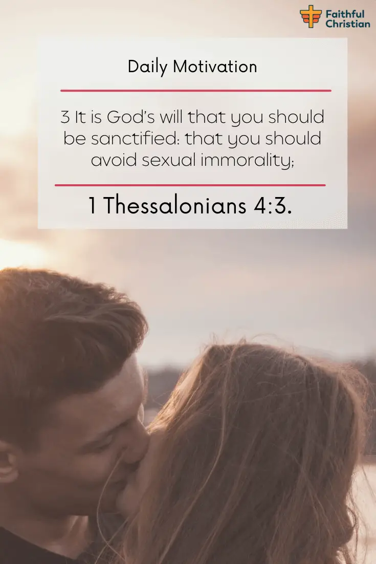 30+ Bible verses about making out (kissing before marriage)